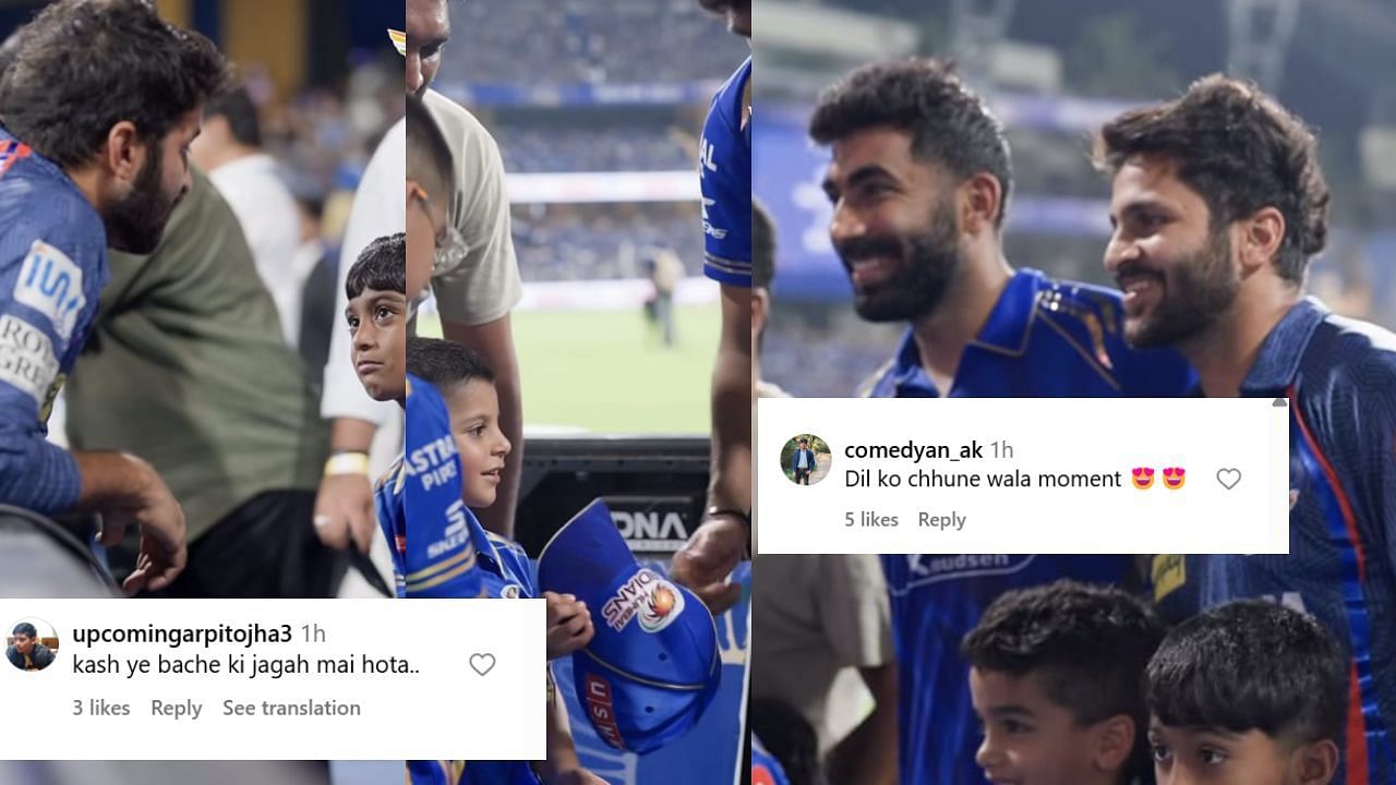 शार्दुल ठाकुर ने जीता फैन का दिल (photo credit: instagram/lucknowsupergiants)
